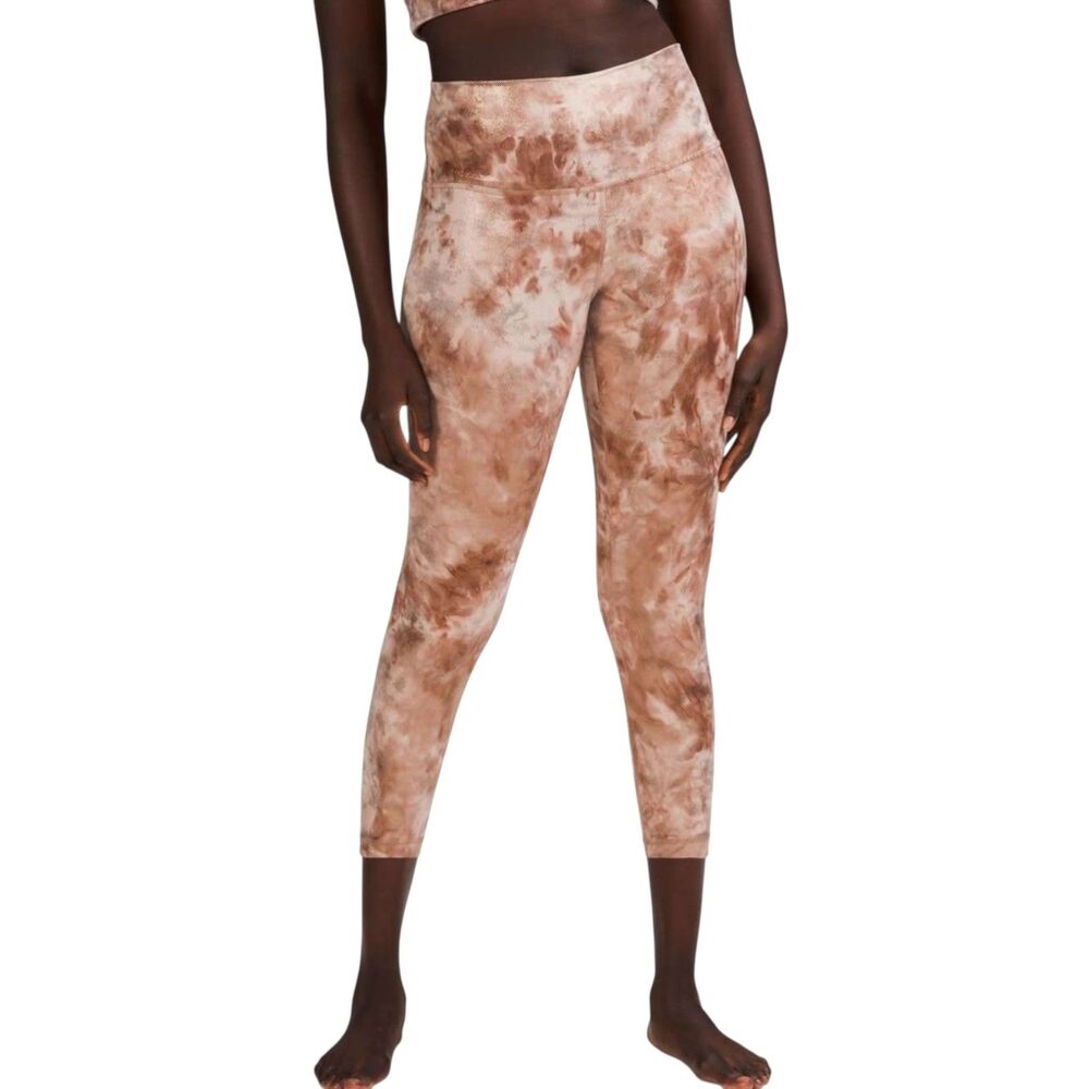 Lululemon Align HR Diamond Dye Misty Shell Cacao Crop Legging 23" Size 10 NWT